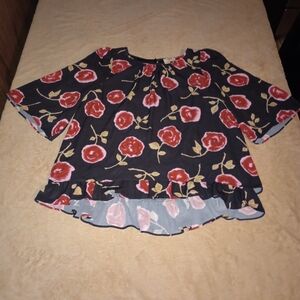 NWT Kate Spade New York Hazy Rose Double layer Top Women's size Medium